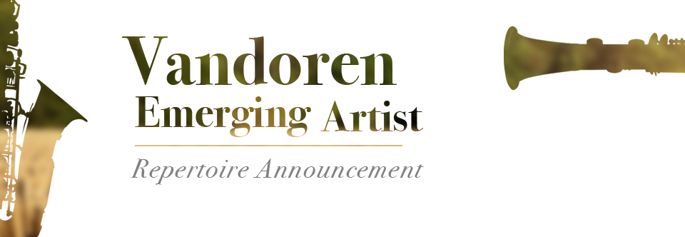 Repertoire announced for 2026 competition!